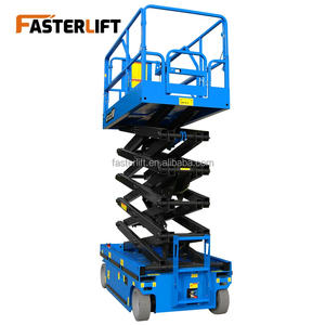 Platform Pengangkat Hidrolik Self Propelled Bersertifikasi CE Baru 4m 8m 10m 16m Berkualitas Tinggi - Product Image 6