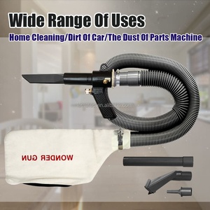 LEMATEC Wonder Gun ZN-125 460mm Dust <b>Hose</b> Air Suction Blow Gun Kit Workshop Cleaner Pneumatic Tool - Product Image 4