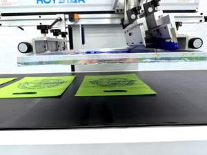Machine d'impression sérigraphique à convoyeur de petit format pour sacs en papier, machine de sérigraphie pour sacs non tissés, <span class=keywords><strong>presse</strong></span> d'impression sérigraphique automatique - Product Image 3