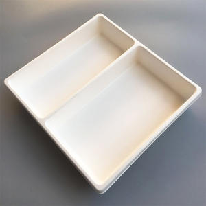 Design personalizado Sustentável Eco Friendly Molhado Pressionado Açúcar Caixa De Polpa De Papel Bandeja Interna Livro Branco Bandeja Titular Embalagem - Product Image 6