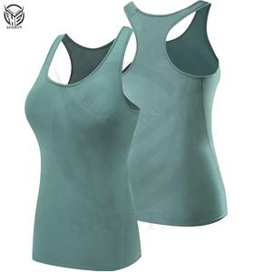 Camiseta sin mangas para mujer con ropa personalizada, camisetas de material transpirable con diferentes colores o diseños. - Product Image 1