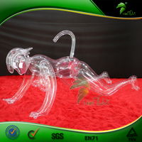 Ballon gonflable transparent en forme de poupée ou d'animal mignon pour fille, prix usine