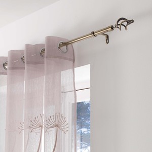 Asta Decorativa Estensibile in Ottone Placcato, 19MM 120/210CM - Product Image 1