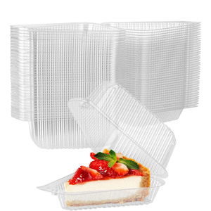 Disposable Plastic square Hot Sale Fast Food <b>Box</b> for Takeaway - Product Image 1