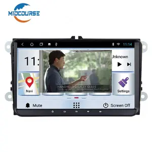 VW için seri serisi multimedya GPS araba video ses çalar merkezi multimedya stereo Android navigasyon MP3 MP4 MP5