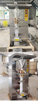 Machines d'emballage verticales pour sachets formés, remplis et scellés, petites machines d'emballage verticales pour liquides et pâtes