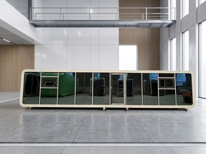 บ้านพักตู้คอนเทนเนอร์ทรงแคปซูลรุ่นใหม่จาก Apple Cabin เป็นบ้านสำเร็จรูปที่เป็นมิตรกับสิ่งแวดล้อม เหมาะสำหรับการพักแรมกลางแจ้ง โรงแรมแกลมปิ้ง ขนาดสั่งทำได้ - Product Image 4