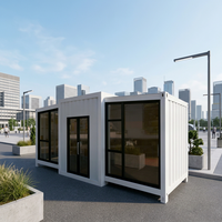 Maisons conteneurs extensibles de haute qualité à assemblage rapide, structure stable résistante aux intempéries, maison modulaire fournie par l'usine