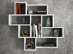 ชั้นวางทีวีไม้แผ่นพาราโอลาสุดหรู สีขาว ตกแต่งบ้าน เฟอร์นิเจอร์ตุรกี ขายดีที่สุด - Product Image 4