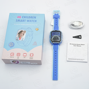 Montre connectée pour enfants D55 <span class=keywords><strong>Android</strong></span> <span class=keywords><strong>1</strong></span>+16 Go 4G avec carte SIM, fréquence cardiaque, tension artérielle, appel vidéo, positionnement WIFI+LBS+GPS, 2025 - Product Image 4