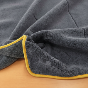 Dual Korean Microfiber Dryer Towel 1000gsm Plush+Twist Cloth with Glue Two Different Faces <b>for</b> <b>Car</b> Wash - Product Image 1