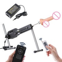 Machine sexuelle automatique à fréquence réglable durable, masseur vibrant, pistolet de pénétration, godemiché interactif pour couple en silicone