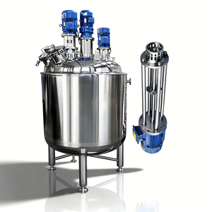 Recipiente Emulsionador con Chaqueta y Circulación de Agua para un Procesamiento de Calentamiento Suave, Tanque Emulsionador - Product Image 3