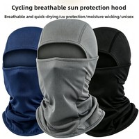Schnelltrocknende Atmungsaktive Spandex/Polyester Mesh Unisex Fahrrad-Sturmhaube Sommer Winddicht Sonnenschutz Nackenschutz