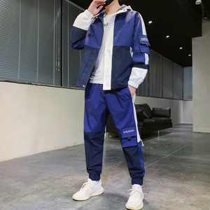 De moda jogging trajes de los hombres de <span class=keywords><strong>la</strong></span> <span class=keywords><strong>calle</strong></span> de los hombres de <span class=keywords><strong>la</strong></span> moda reflejan n trajes - Product Image 5