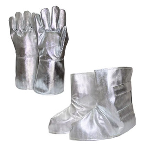 Traje Ignífugo de Aluminio Plateado 1000, Resistente al Calor, Protección Contra Radiación de Fuego, Talla 4, <span class=keywords><strong>para</strong></span> Rescate de Emergencia - Product Image 6