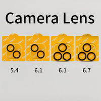 Film de protection d'écran, dentelle et soie, pour objectif de caméra, en aluminium, verre trempé pour iphone 14 13 12 Pro Max