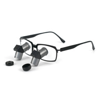 Surgical Loupe 3.5X Headlight Clip-On Type LED Magnifier for Doctor Dentist ENT Veterinary Hands-Free Examination Clinic