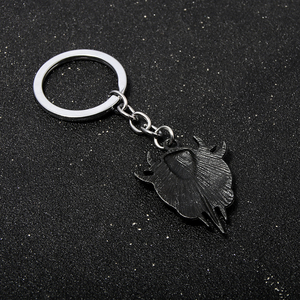 Juego llavero <span class=keywords><strong>Baldur</strong></span>'<span class=keywords><strong>S</strong></span> <span class=keywords><strong>Gate</strong></span> 3 Illithid gris colgante aleación llavero regalo de moda - Product Image 6