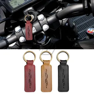 Llavero de cuero de vaca para motocicleta <span class=keywords><strong>Honda</strong></span> NC700X NC <span class=keywords><strong>700X</strong></span> ABS - Product Image 6