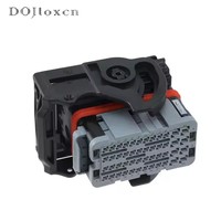 Enchufe de cableado Modular híbrido sellado Molex CMC y CMX de 48 Pines, salida de cable izquierdo, conector negro 64320-1318