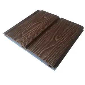 Made In China Exterieur Gevelbekleding Wood-Plastic Composiet Wood-Plastic Wpc Wandpaneel Outdoor