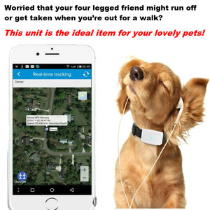 <span class=keywords><strong>TKSTAR</strong></span> 500mAh Impermeable <span class=keywords><strong>TK911</strong></span> WiFi + GPS + LBS Posicionamiento Adsorción Carga Mascota gato perro Localizador de seguimiento GPS PC y APP gratis - Product Image 5