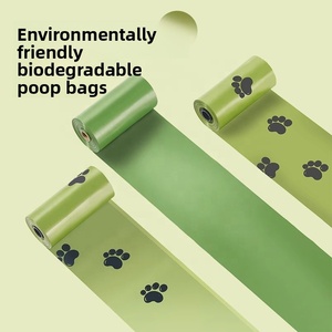 Bolsas Biodegradables para Excremento <span class=keywords><strong>de</strong></span> Perro, Ecológicas, Gruesas, con Boca Plana, Paquete <span class=keywords><strong>de</strong></span> 15, a Prueba <span class=keywords><strong>de</strong></span> Fugas, Venta al por Mayor, OEM, ODM, Fábrica - Product Image 3