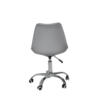 Offre Spéciale tulipe table d'étude et chaise chaise de bureau pivotante avec roues salon pivotant ascenseur chaises d'ordinateur de bureau