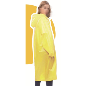 Outdoor Waterproof Clear <strong>Raincoat</strong> Heavy EVA Fabric Disposable Full <strong>Raincoat</strong> Overroll Conjoin <strong>Raincoat</strong> Durable Plastic One Price - Product Image 6