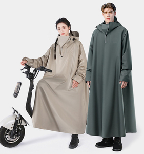 Regenmantel für Fahrräder Roller Motorräder Langer Ganzkörper Schwerer regens icherer Poncho, Erwachsene Unisex Outdoor Riding-Specific - Product Image 1