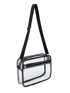 Bolso Bandolera Transparente de PVC con Cierre, Impermeable, Personalizado al por Mayor, para Mujer - Product Image 2