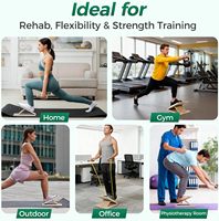 Planche inclinée en bois réglable pour étirements des mollets, cale d'exercice en bois, surface antidérapante, rampe inclinée, tapis d'exercice