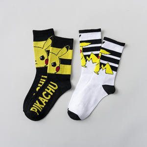 <span class=keywords><strong>2022</strong></span> nouveau Style de mode Anime chaussettes populaires drôle Cartoon Jacquard coton respirant hommes joyeux <span class=keywords><strong>bande</strong></span> dessinée chaussettes - Product Image 2