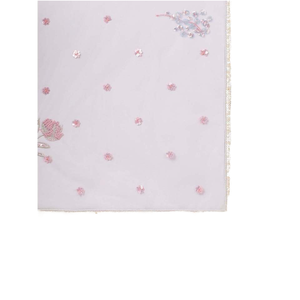 Lavande Paillettes Net Demoiselle D'honneur Lehenga Choli avec Dupatta Belle Tenue De Mariage - Product Image 1