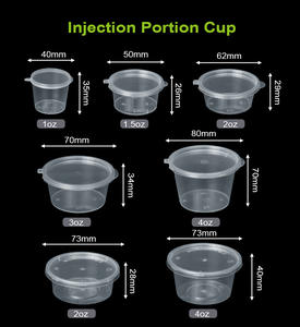 Envases de Plástico para Salsas y Condimentos para Llevar, de 1oz, 2oz, 3oz y 4oz, con Tapas, Venta al por Mayor de Fábrica - Product Image 2