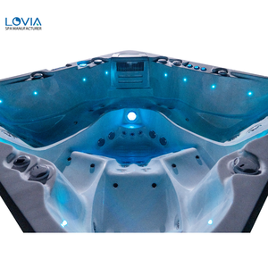Fabriqué en Chine, Jacuzzi extérieur, bain à remous, <span class=keywords><strong>baignoire</strong></span> hydromassante, spa pour 5 personnes, jacuzzi <span class=keywords><strong>pas</strong></span> <span class=keywords><strong>cher</strong></span> avec Lovia - Product Image 4