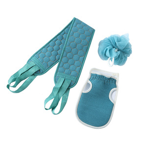 <b>Bath</b> scrubber <b>set</b>, <b>bath</b> sponge, back scrubber, three-piece <b>bath</b> sponge <b>set</b>, <b>bath</b> <b>towel</b> foaming - Product Image 5