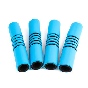 Fitness geräte Schaum Elastic Rubber <span class=keywords><strong>Foam</strong></span> Tube Griff abdeckung Zweifarbige High Density Free Custom ization Factory Cutting - Product Image 1