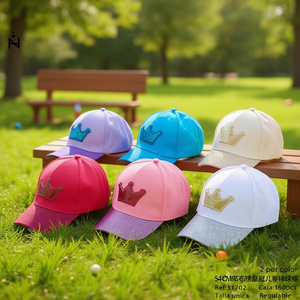 Gorra de Béisbol para Niños, 54 cm, Corona Bordada, Ajuste Regular, Talla Única - Product Image 3