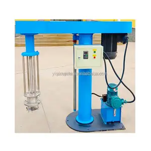 1.1kw lab high speed paint mixer machine automatic paint disperser platform 60 hp disperser hihg speed disperser