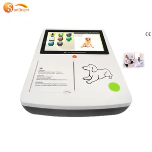 Clínica veterinaria pantalla táctil EKG médico 3 canales Hospital ECG