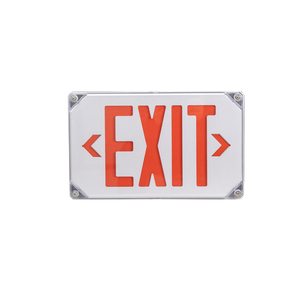 Populair Ontwerp Waterdichte Twin Spots Nooduitgang Bord Led Licht Noodgeval Combo Lamp Voor Natte Locatie - Product Image 1