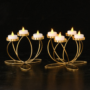 Iron Candle Holders 345 <b>Head</b> Candlestick Durable Home Decoration Wedding Table Decor Modern Bedroom Decor - Product Image 4