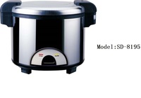 30.40 Cangkir Pemanas 3D Stainless Steel, Panci Dalam Tidak Lengket Penggunaan Restoran Isolasi Hangat 1550W 1950W 1250W