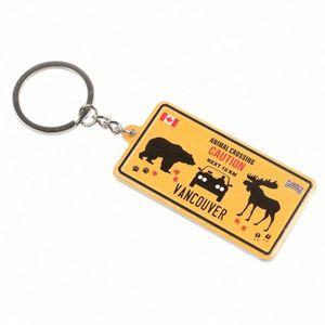 <b>Custom</b> Blank Metal Keyring Vintage Tinplate <b>Keychain</b> for Promotion - Product Image 4