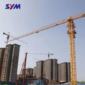 Grúa <span class=keywords><strong>Torre</strong></span> QTZ 125 <span class=keywords><strong>para</strong></span> Construcción de Alta Carga y Momento de Carga Elevado - Product Image 2