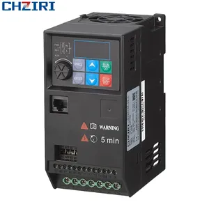CHZIRI Frequenzwechselrichter Herstellung 3-Phasen 380 V 3,7 A 1,5 kW Variabler Frequenzantrieb