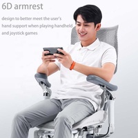 Chaise de bureau ergonomique SIHOO DORO S300 avec dossier haut en maille, accoudoirs confortables et design réglable pour ordinateur