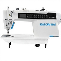 Machine à coudre à point droit DS-RS-4, informatique, intelligente, facile à utiliser, pour un usage domestique et industriel